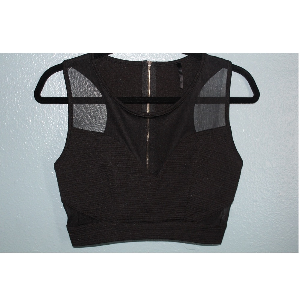 Black Crop Top